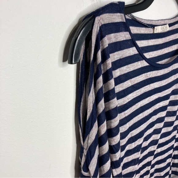 NWT Rachel rachel toy cold shoulder top size large - Picture 2 of 6
